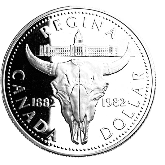 .375 ozt Regina Centennial Silver $1 Coin