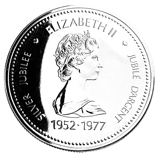 .375 ozt Silver Jubilee Elizabeth II Silver $1