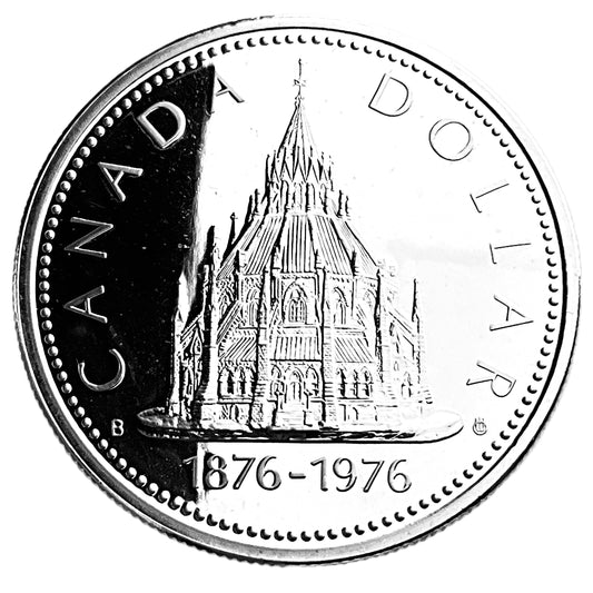 .375 ozt Library of Parliament Silver $1 Coin