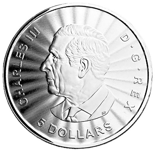1 ozt Majestic Solitary Polar Bear 9999 $5