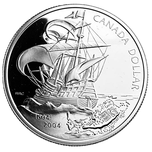 .809 ozt First French Settlement Silver $1