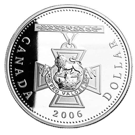 .809 ozt Victoria Cross 9999 Silver $1 Coin
