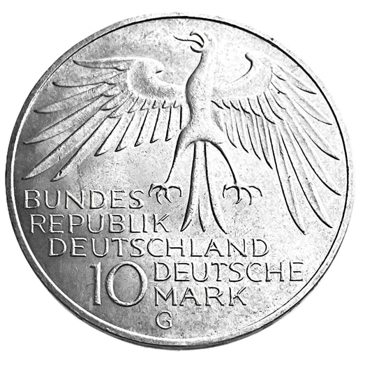 .3115 ozt Munich Olympic 10 Mark Silver Coin