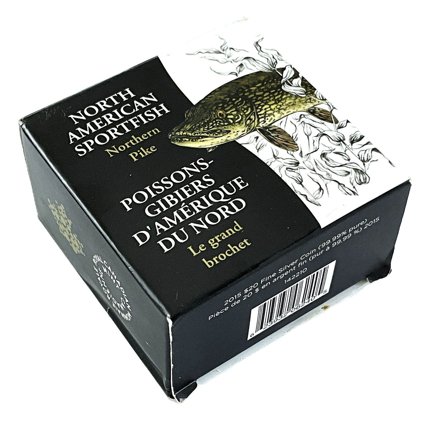 1.01 ozt Northern Pike Sportfish 9999 Silver $20