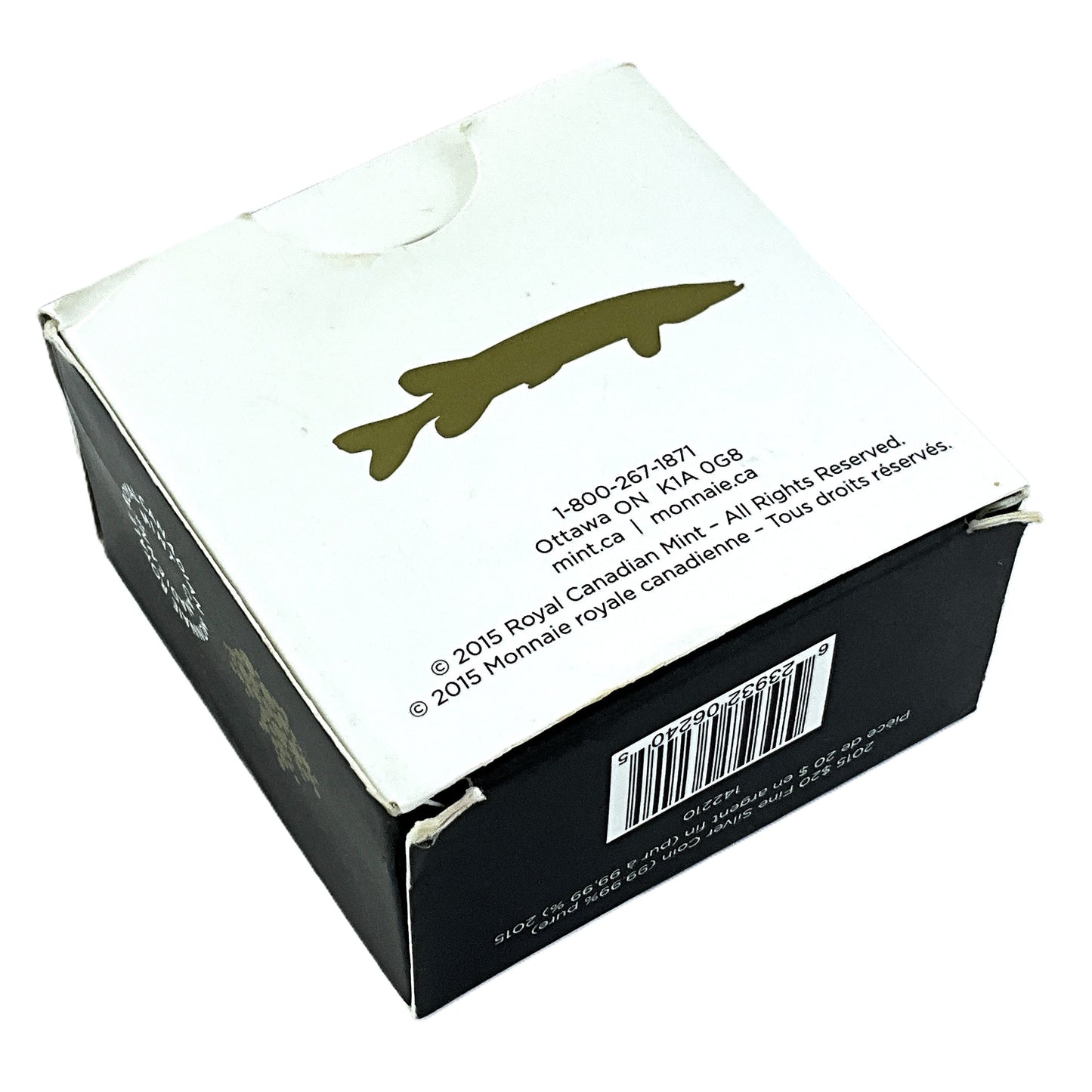1.01 ozt Northern Pike Sportfish 9999 Silver $20