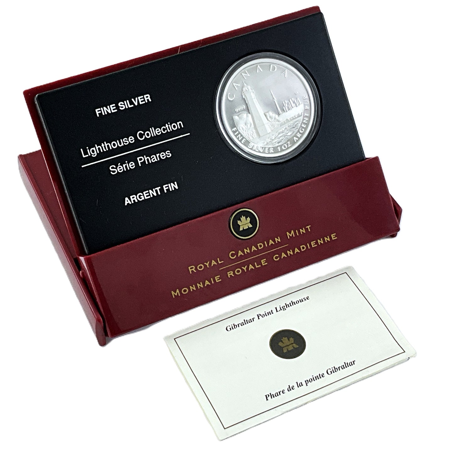 1 ozt Toronto Island Lighthouse 9999 $20