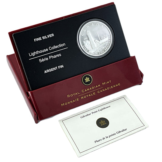 1 ozt Toronto Island Lighthouse 9999 $20