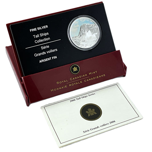 1.01 ozt Holographic Ketch 9999 Silver $20