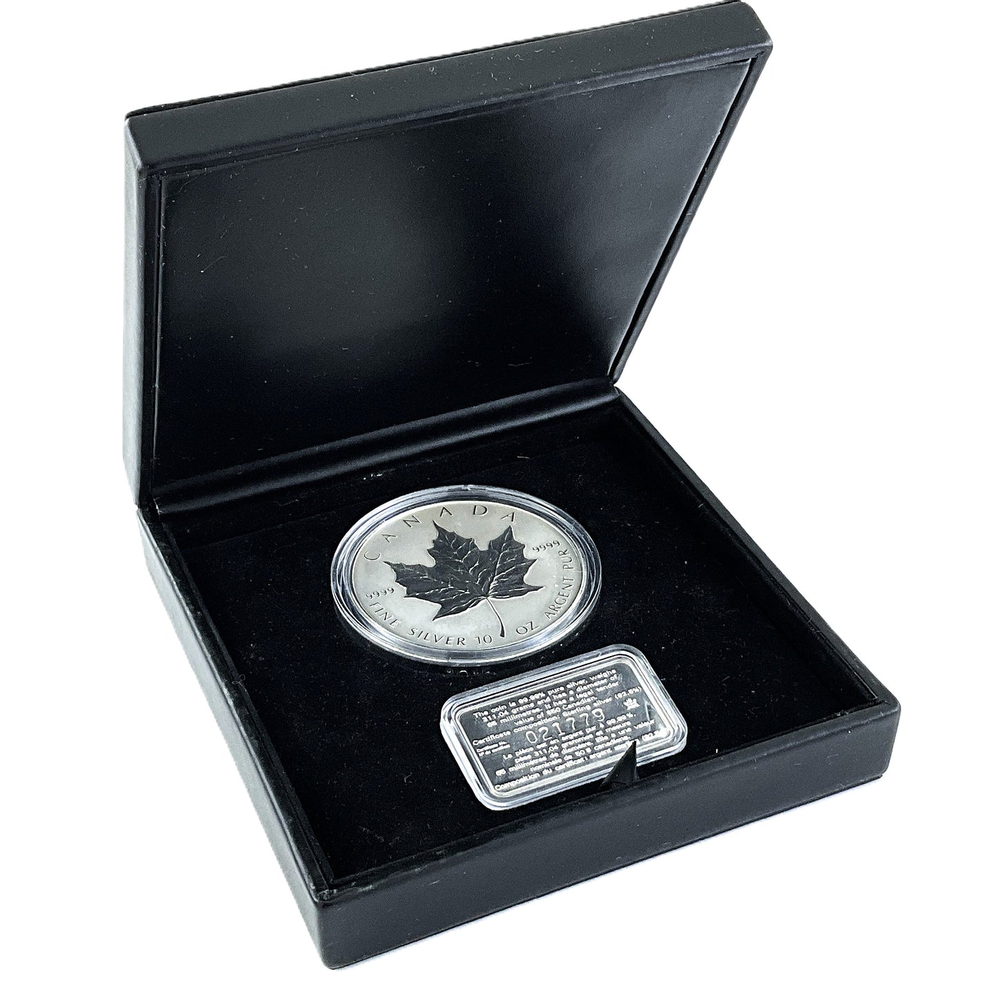 10 ozt Maple Leaf 9999 Silver $50 Coin