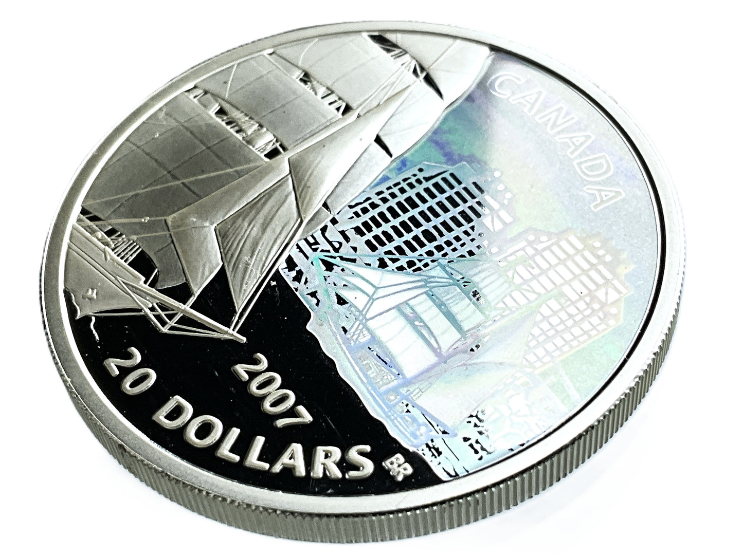 1.01 ozt Hologram Brigantine Ship 9999 $20