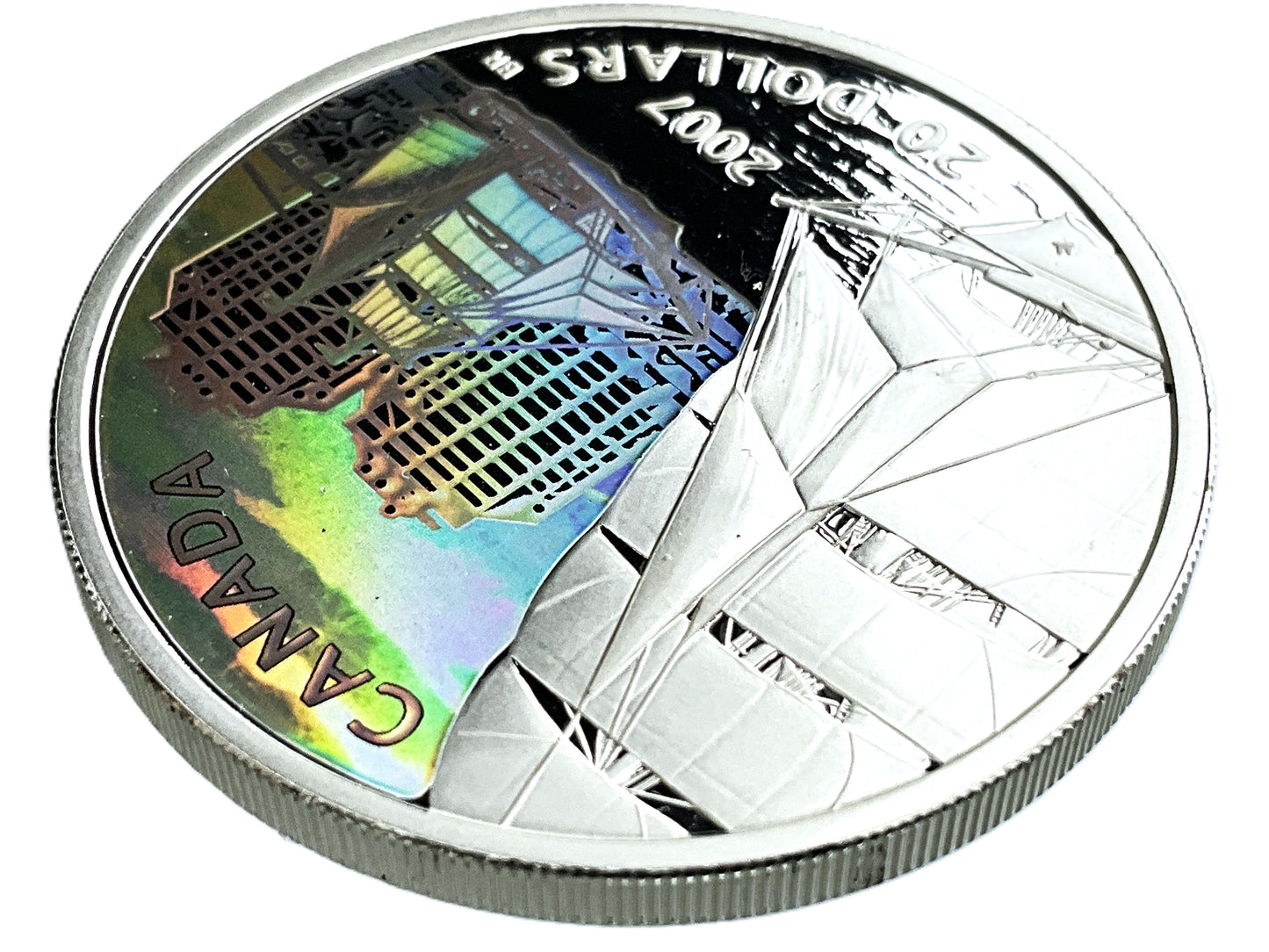 1.01 ozt Hologram Brigantine Ship 9999 $20