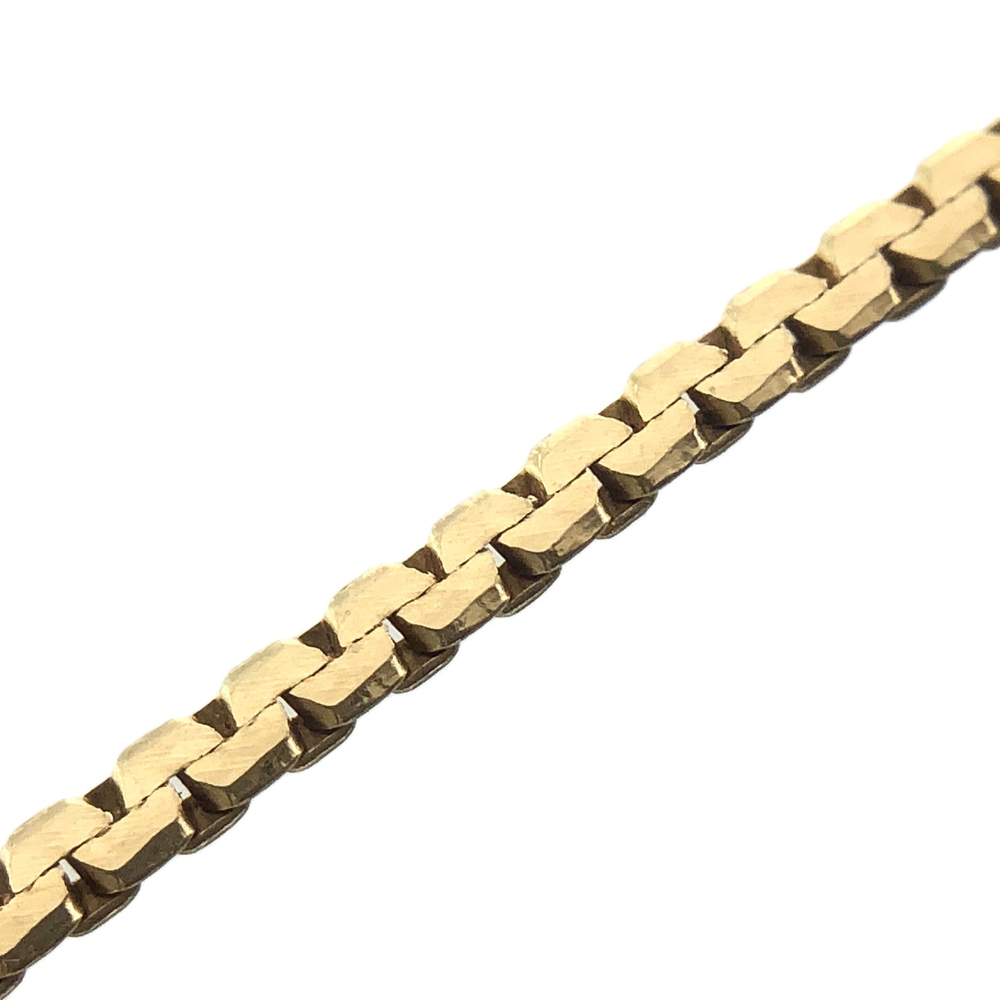 10K Yellow Gold Hollow Box Chain 18in x 1.5mm Chain Necklace AU364