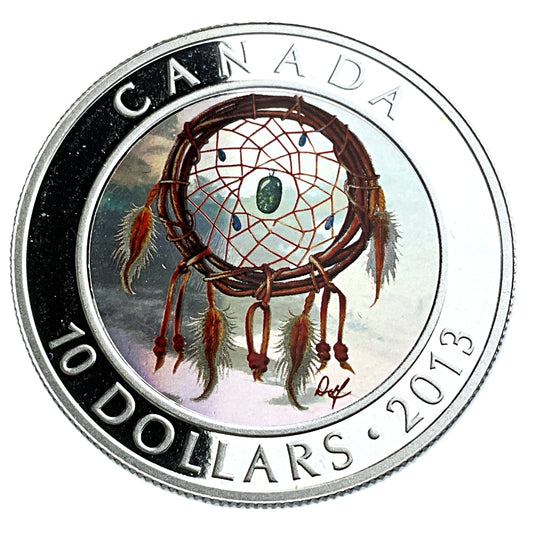 .510 ozt Dreamcatcher Holographic 9999 Silver $10