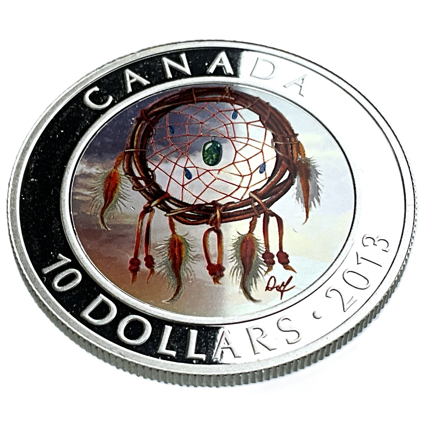 .510 ozt Dreamcatcher Holographic 9999 Silver $10