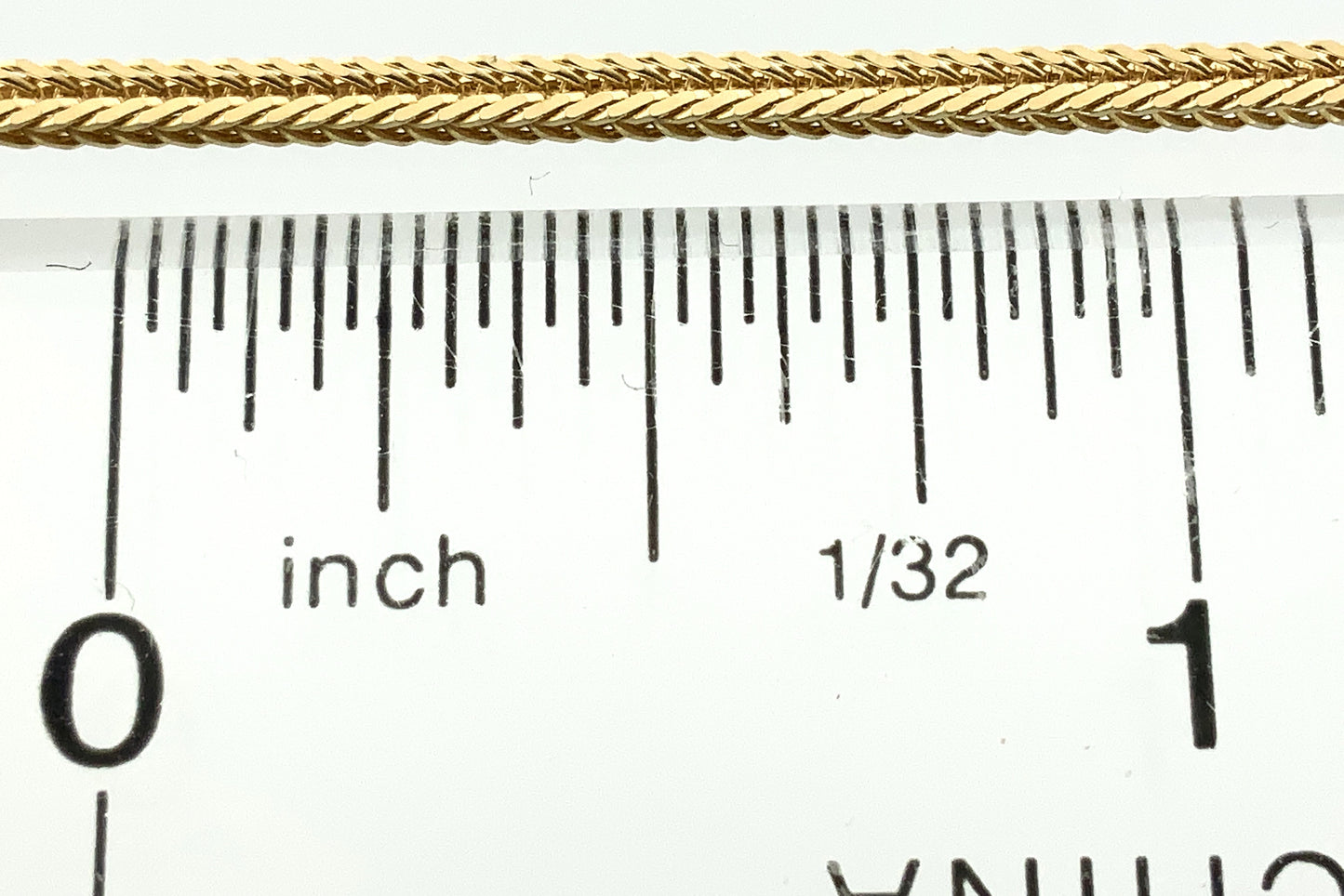 10K Yellow Gold Square Franco Link Chain 20in x 51mm Necklace AU367
