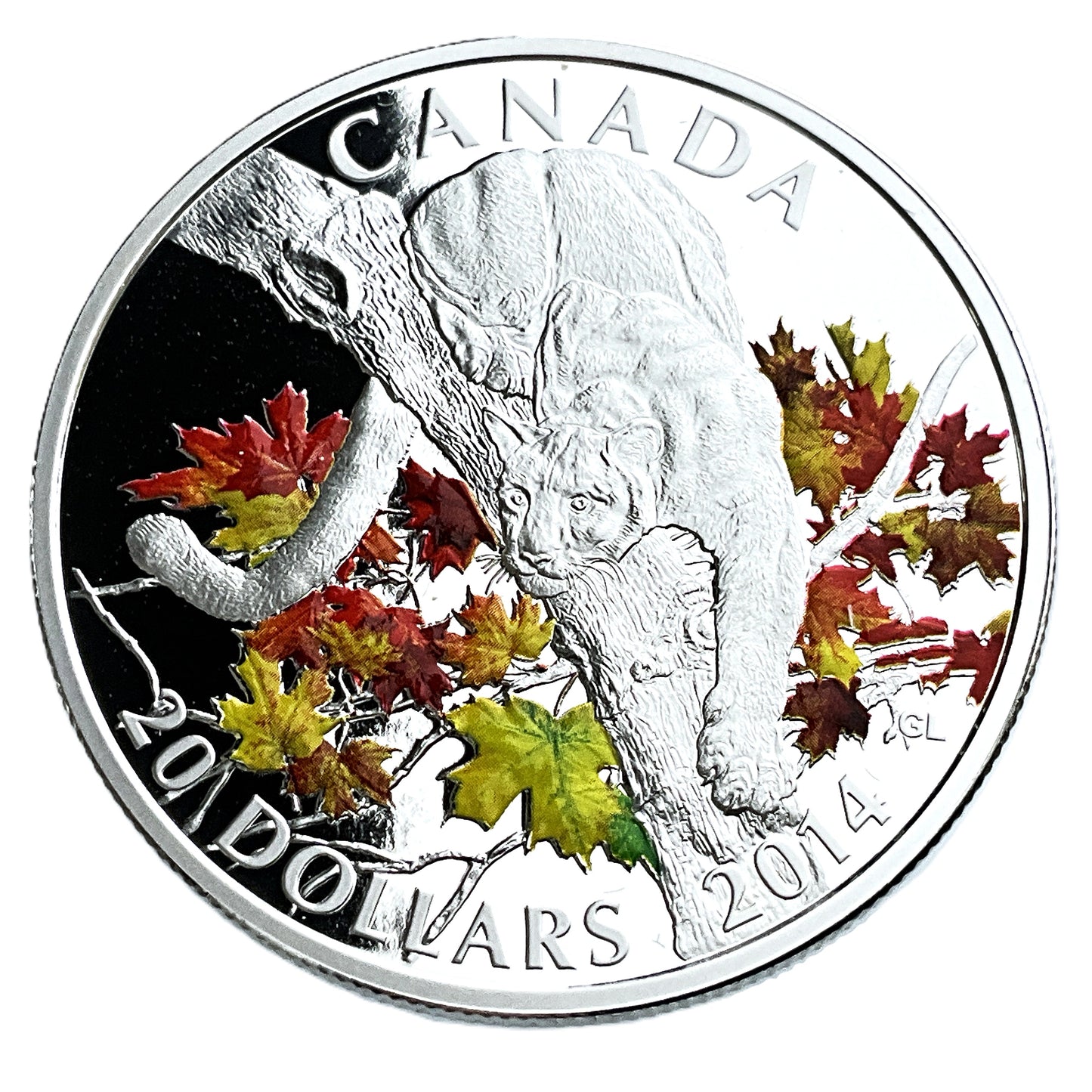 3.03 ozt The Cougar 9999 Silver $20 Coin Set