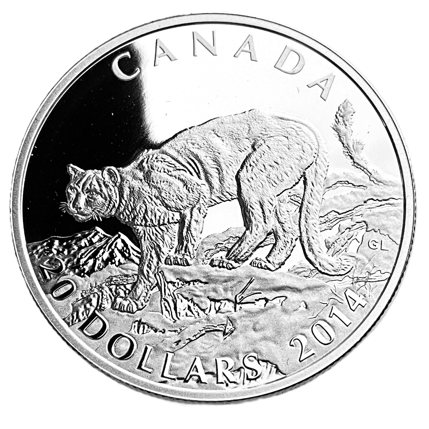 3.03 ozt The Cougar 9999 Silver $20 Coin Set
