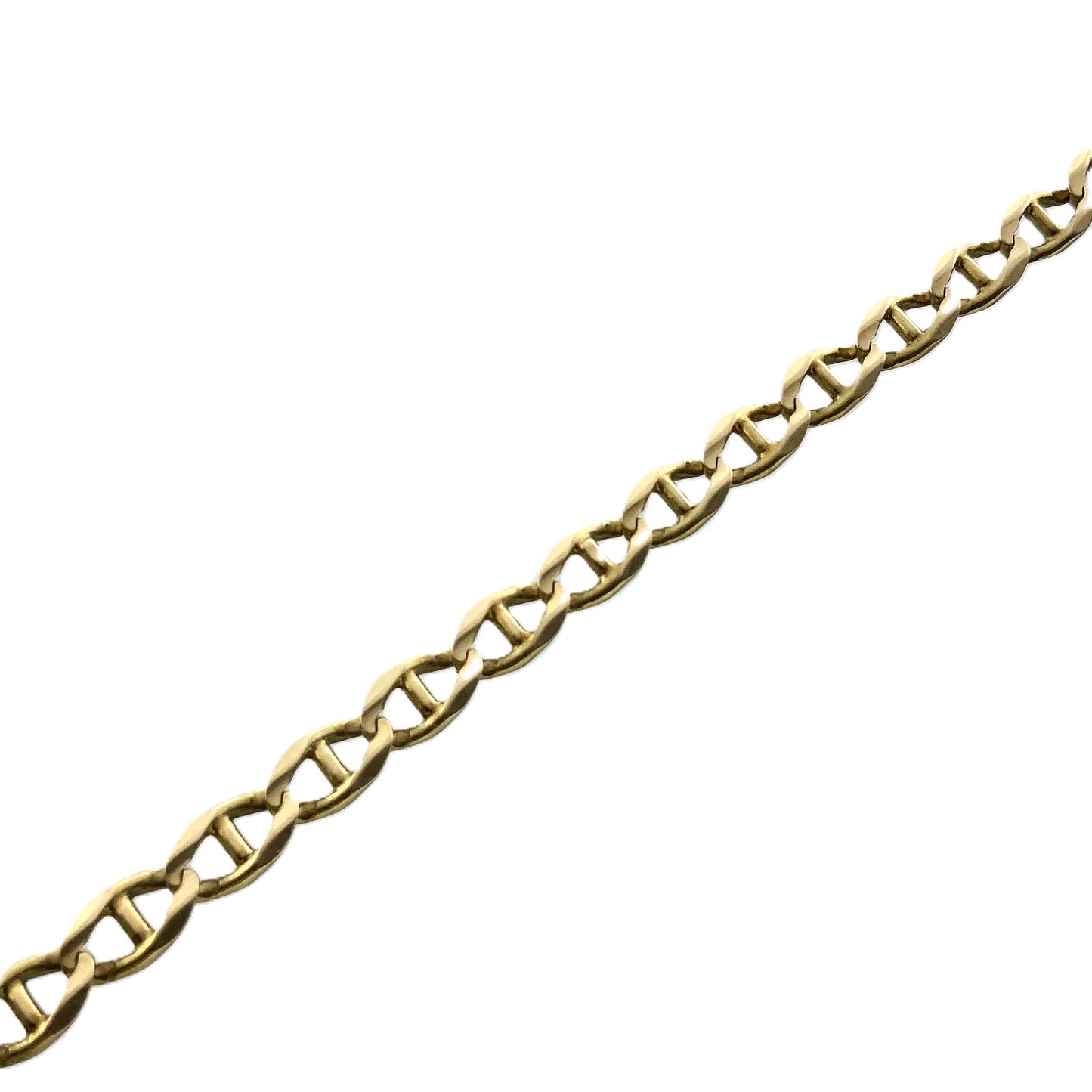 10K Yellow Gold Mariner Link Chain 8in x 5.72mm Bracelet AU370