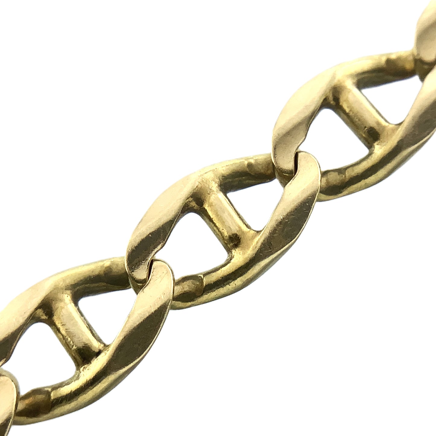 10K Yellow Gold Mariner Link Chain 8in x 5.72mm Bracelet AU370