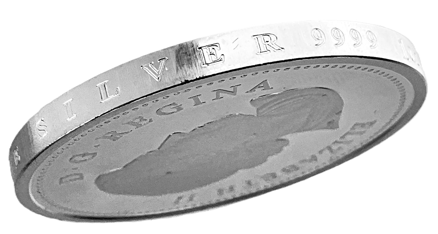 1.01 ozt Grizzly Bear Family 9999 Silver $20
