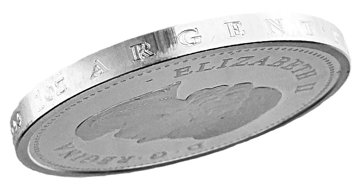 1.01 ozt Grizzly Bear Family 9999 Silver $20