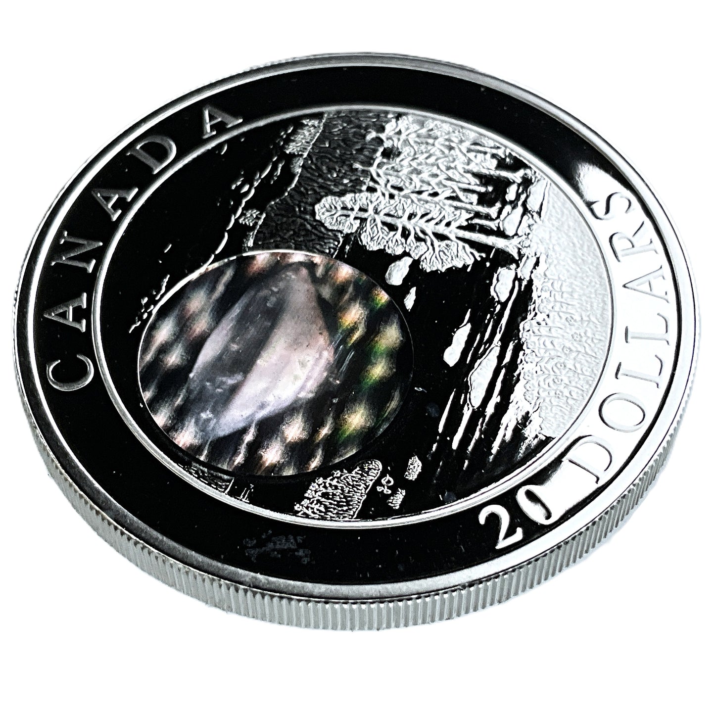 1.01 ozt Diamond Hologram 9999 Silver $20