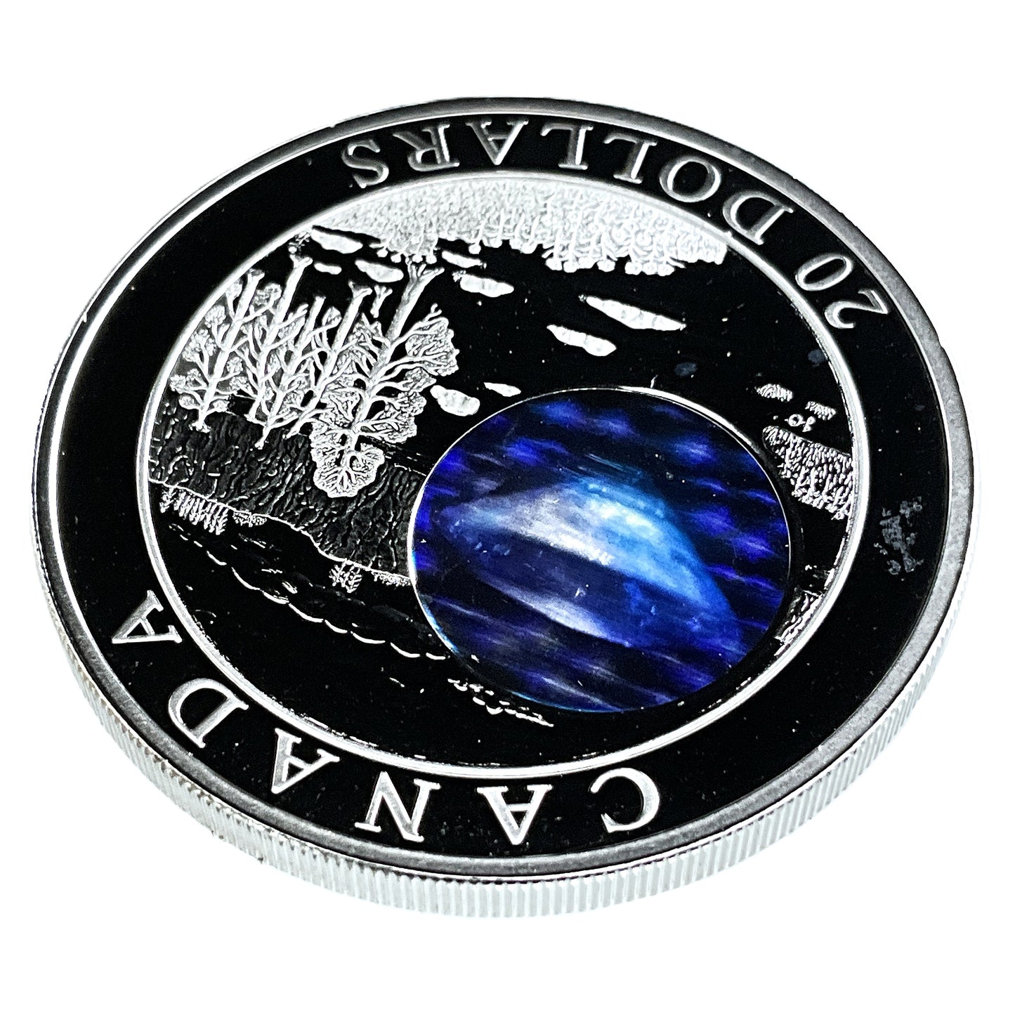 1.01 ozt Diamond Hologram 9999 Silver $20