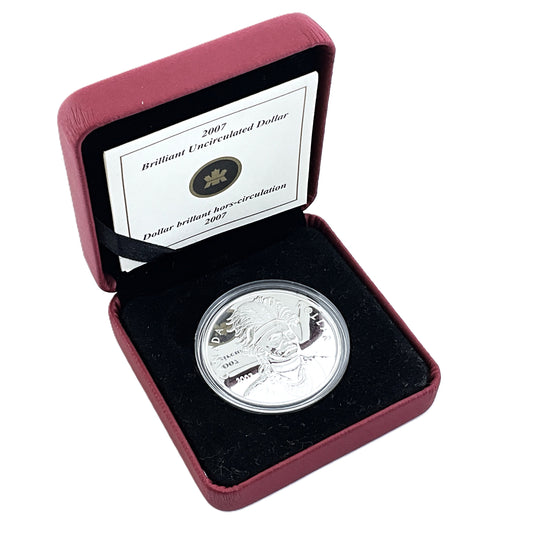 .749 ozt BU Thayendanegea RCM Silver $1