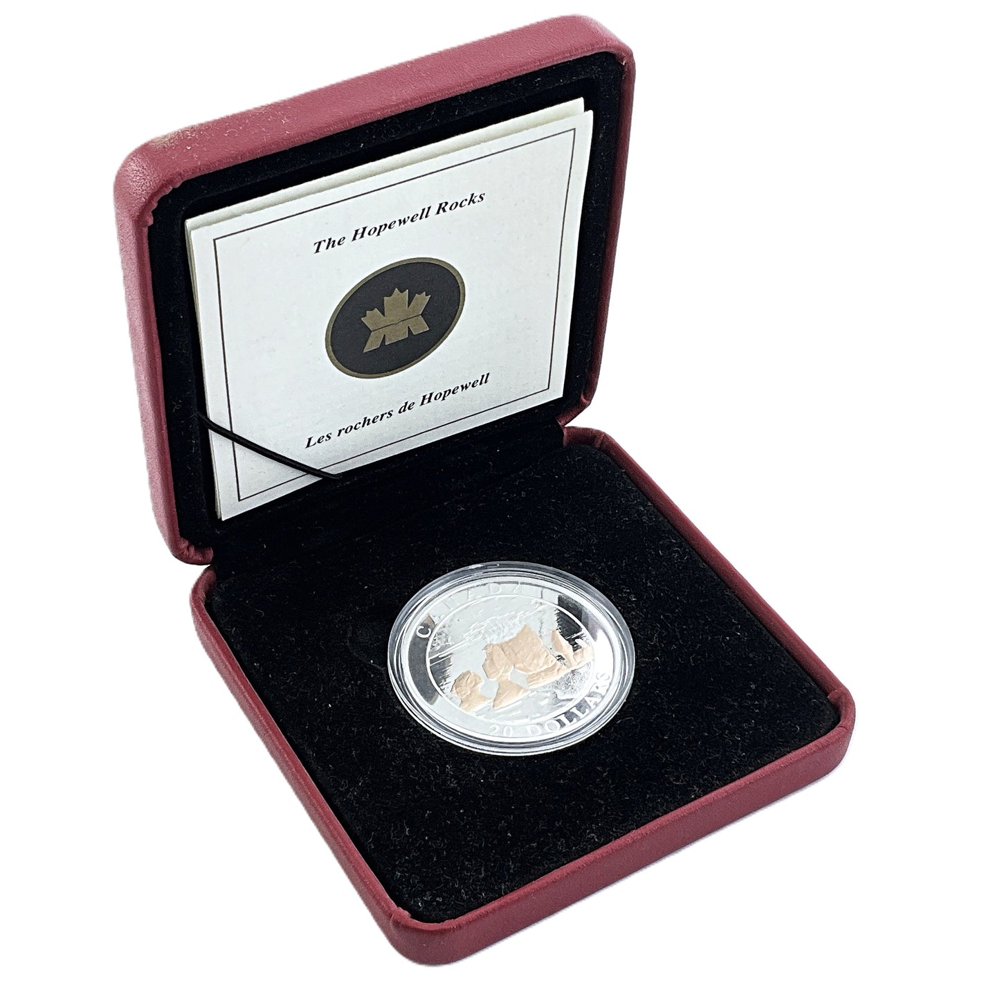 1.01 ozt Hopewell Rocks 9999 Silver $20