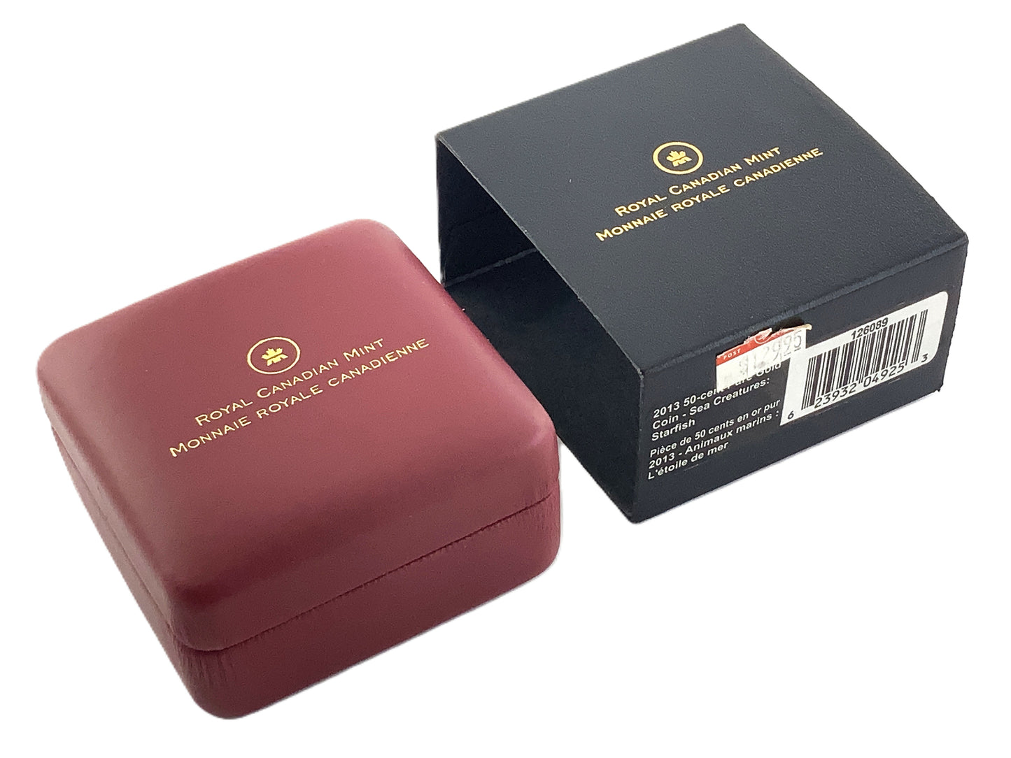 1/25 ozt Sea Creatures Starfish Gold 9999 50¢