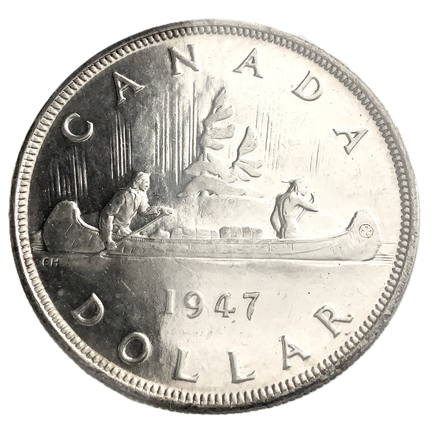 .600 ozt 1947 Canada MS-63 Silver $1