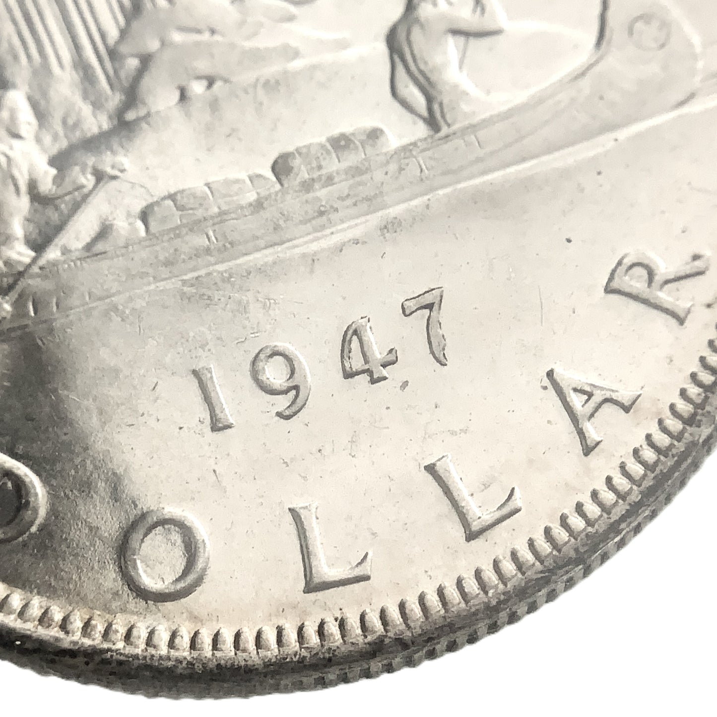 .600 ozt 1947 Canada MS-63 Silver $1