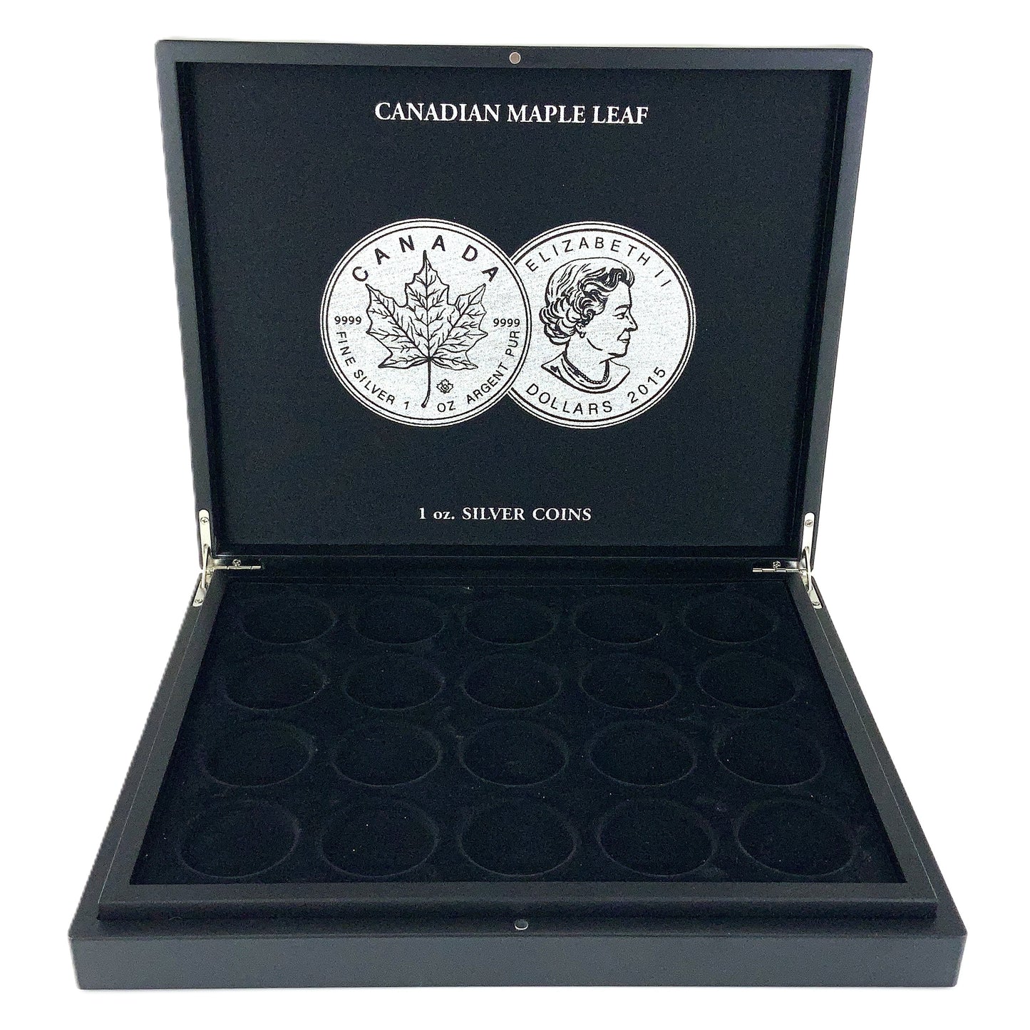Lighthouse 40 Maple Leaf Wood Presentation Case