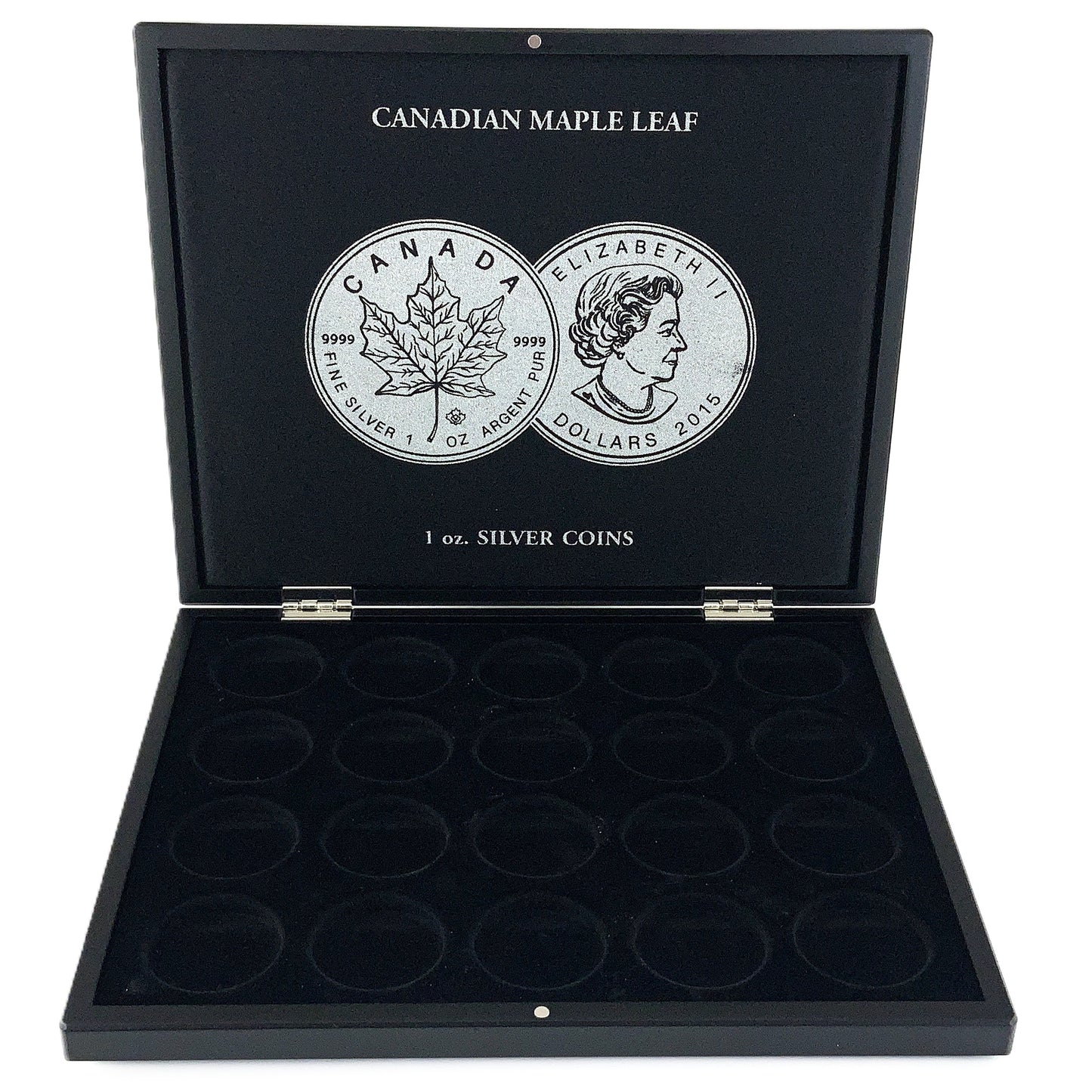 Lighthouse 20 Maple Leaf Wood Presentation Case