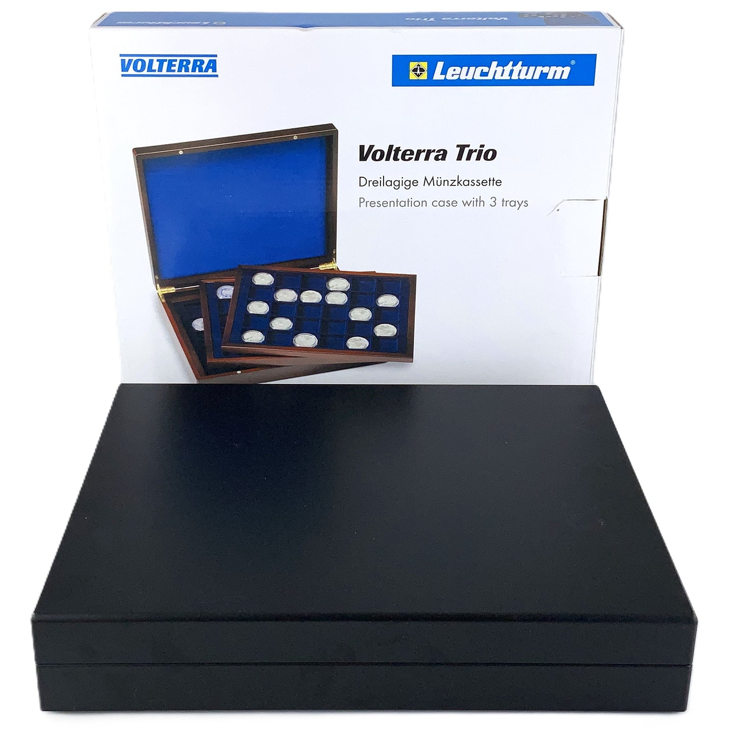 Lighthouse 60 Coin Wooden Presentation Case