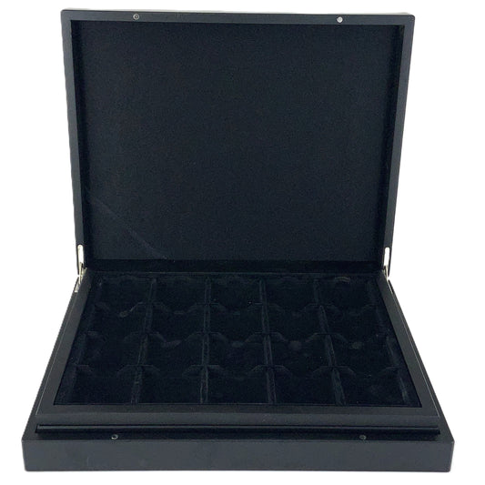 Lighthouse 60 Coin Wooden Presentation Case