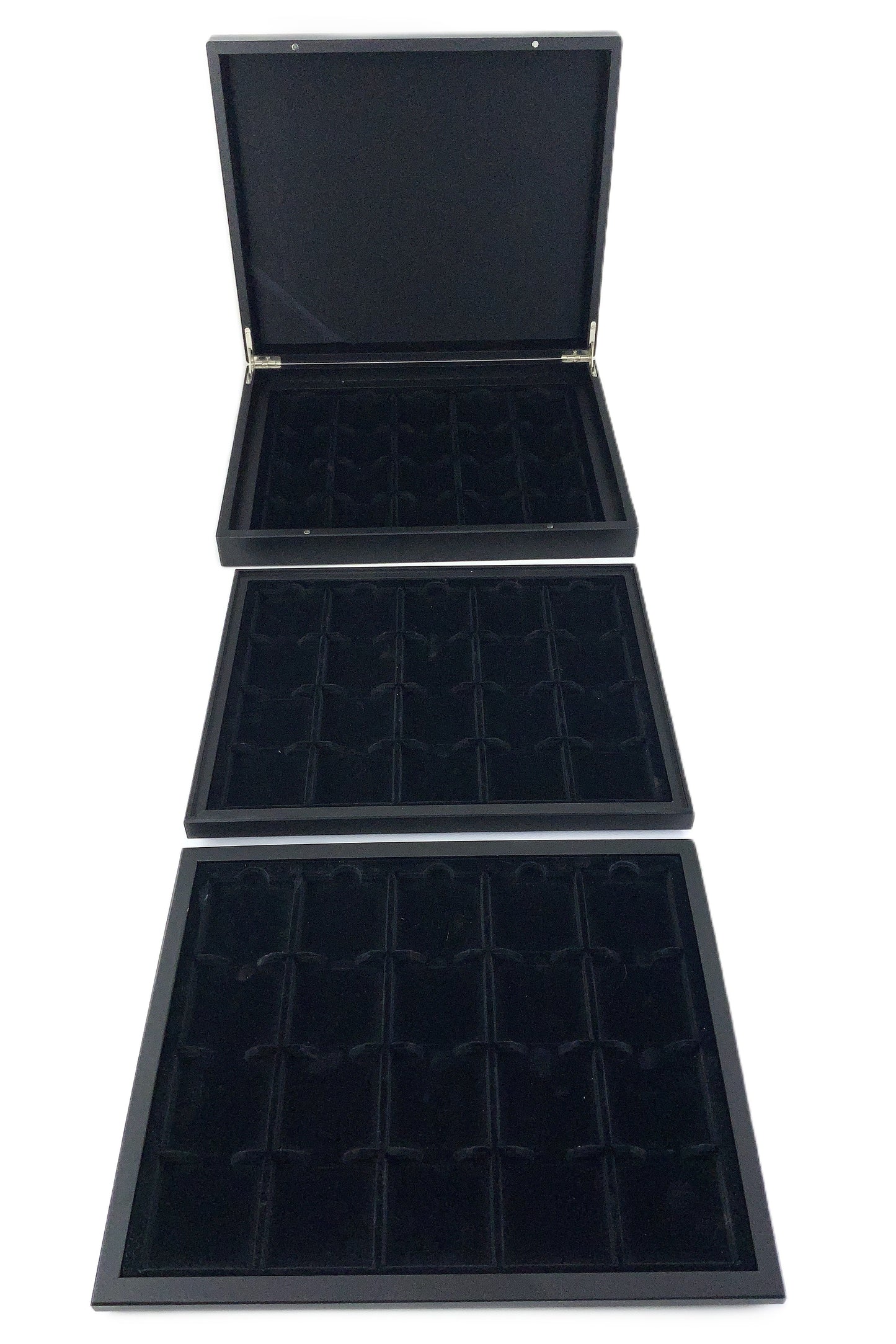 Lighthouse 60 Coin Wooden Presentation Case