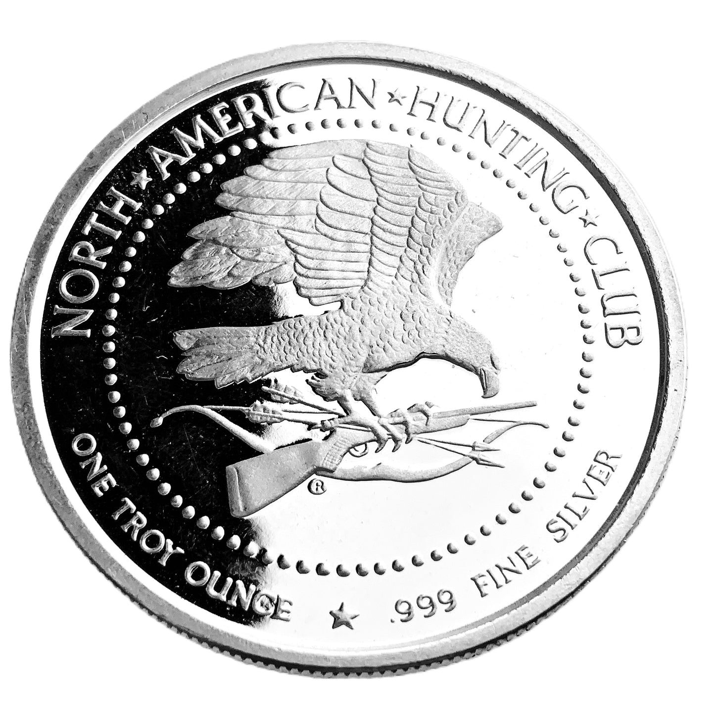 1 ozt North American Legends Bucks Bulls 999 Silver