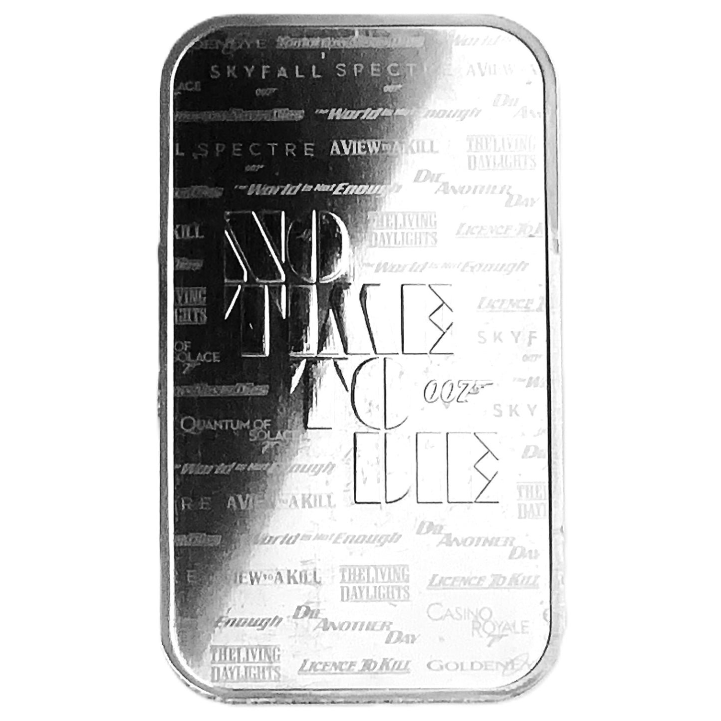 1 ozt Royal Mint James Bond 007 999 Bar