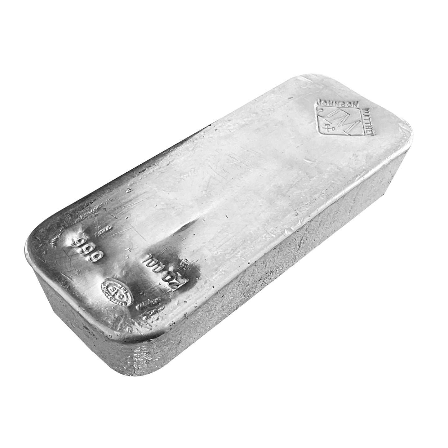 100 ozt Johnson Matthey Vintage 999 Bar