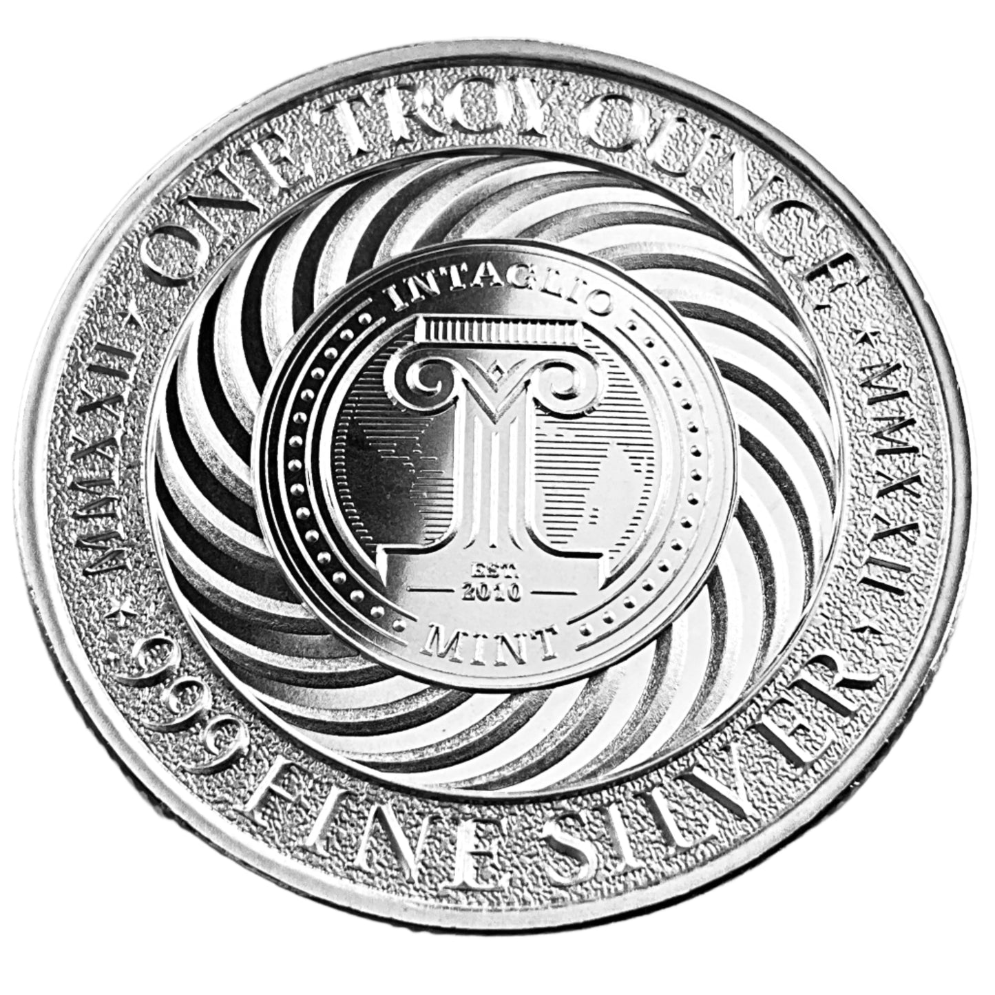 1 ozt CARPE DIEM 999 Silver Round