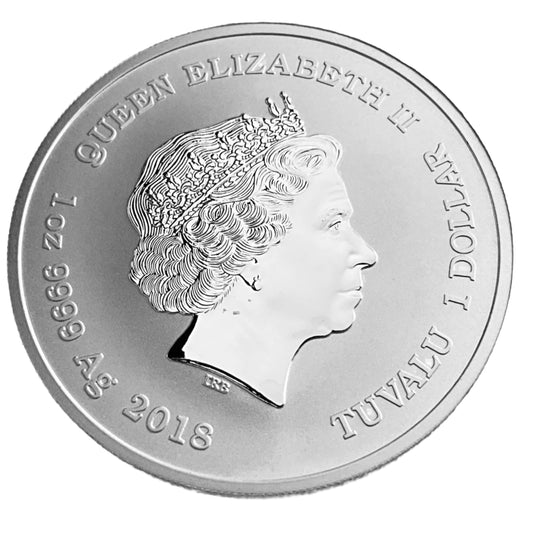 1 ozt Thor Marvel 999 Silver Coin