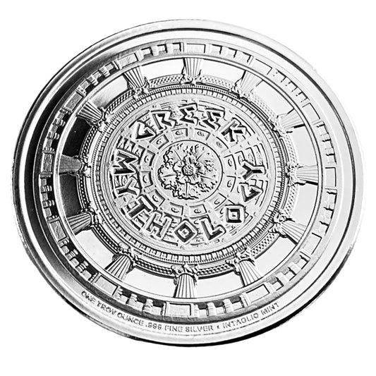 1 ozt Scylla 999 Silver Round