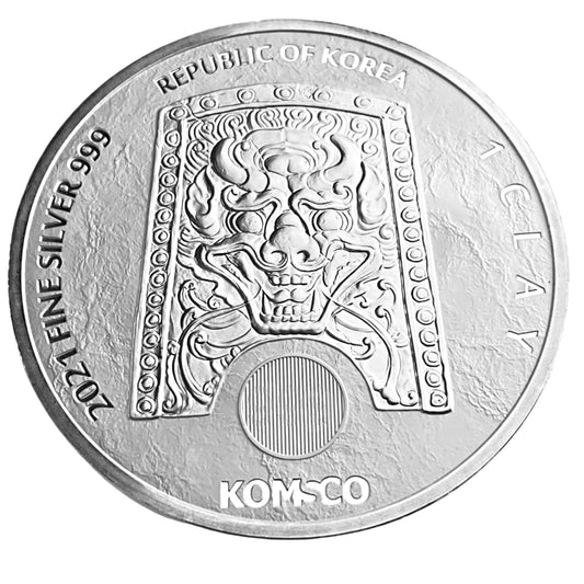 1 ozt Chiwoo Cheonwang 999 Silver 1 Clay