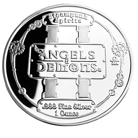 1 ozt Steampunk Egbert Angels & Demons