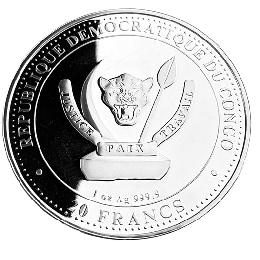 1 ozt Gigantopithecus Prehistoric 9999 Coin