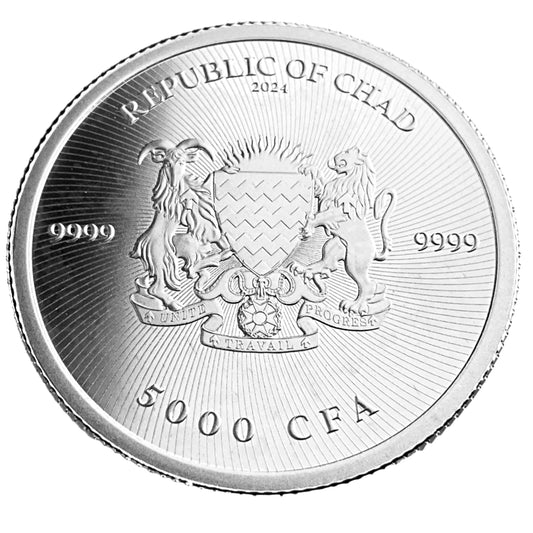 1 ozt Cannabis Leaf 9999 Silver 500 CFA