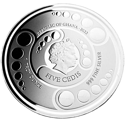 1 ozt Extra Terrestrial Alien 999 Silver Coin