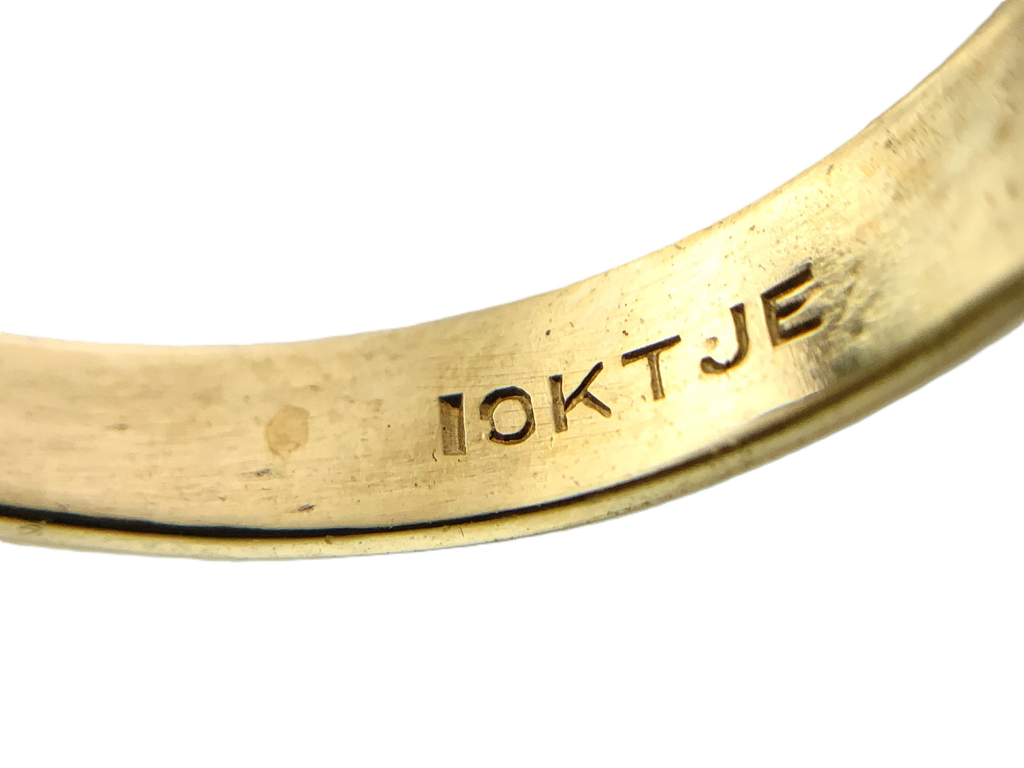 10K Yellow Natural Gold Vein 24K Nuggets Embedded in Quartz Set in Claw Mount Stone Size 6.5 Ring AU412