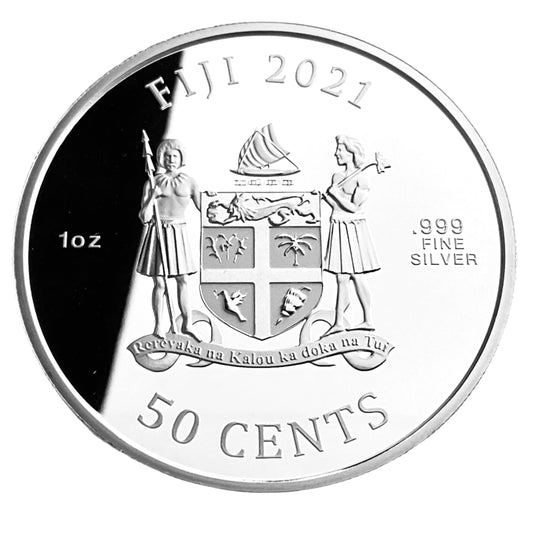 1 ozt Ryu Street Fighter II 999 Silver Coin